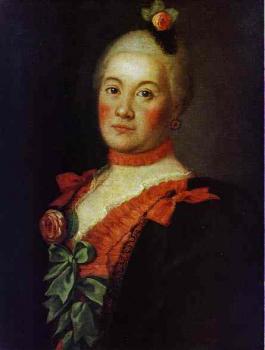 阿雷尅西 安特羅波夫 Portrait of Princess T.A.Trubetzkaya 阿雷尅西 安特羅波夫 Portrait of Princess T.A.Trubetzkaya